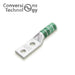 Conversions Technology Copper Short Barrel Two Hole Compression Lugs 600 MCM 3/8-inch Bolt Size
