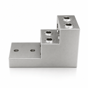 Conversions Tech Electrical > Connectors > Mechanical Connectors CT-SL42-600 Stacked Mechanical Lug — 4-Conductor, 2-Hole, Dual-Rated AL/CU, 2 AWG–600 kcmil