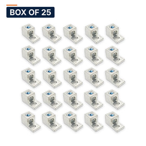 Conversions Tech Box of 25 ($4.08 ea) CT-T1H1-300 Mechanical Lug — 1-Conductor 1-Hole Dual-Rated AL/CU 6 AWG–300 kcmil 5/16in Stud