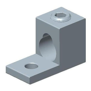 Conversions Tech Electrical > Connectors > Mechanical Connectors CT-T1H1-500-S Mechanical Lug, 1-Conductor, 1-Hole | one 4 AWG to 600 kcmil, or two 1/0 AWG to 250 kcmil, Tin-Plated 6061-T6 Aluminum, cULus