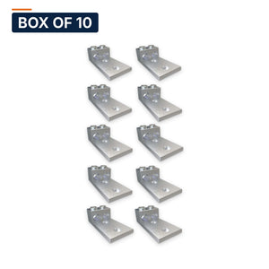 Conversions Tech Box of 10 ($10.29 ea) CT-T2H1-350 Mechanical Lug — 2-Conductor 1-Hole Dual-Rated AL/CU (2) 6 AWG–350 kcmil 1/2in Bolt