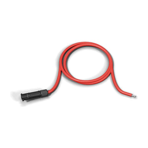 Conversions Tech Solar > PV Wire Female MC4 / 5 ft / Red Custom MC4 to Bare Wire Lead, 10 AWG PV Wire | Male or Female MC4 to Stripped End, 1500 V DC, Cut to Length 5–100 ft | 4904-LEAD