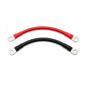 Conversions Tech Solar > PV Wire Custom PV Wire Lead, 6 AWG Copper with Compression Lugs | US-Made UL 4703 Cable, Lug Both Ends, 1–50 ft | 4906-CUSTOM