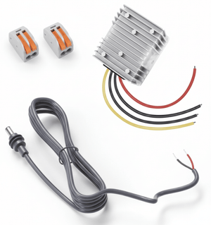 Conversions Tech DC 12V to 48V 3A Step-Up Converter with 2 m DC Cable — IP68