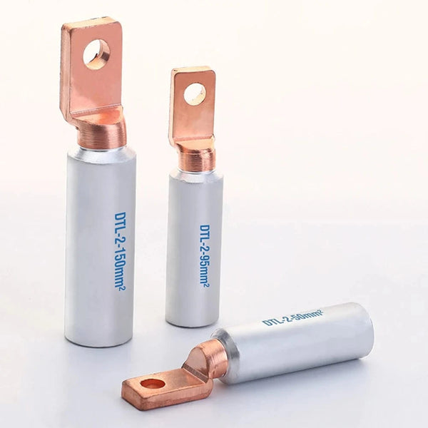 Conversions Tech DTL-2 Copper Aluminum Terminal Lug Wire Connector Cable Crimp Terminals DTL-2-10/16/25/35/50/70/95/120/125/185/240/300/400mm2