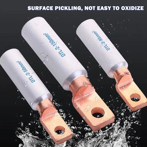 Conversions Tech DTL-2 Copper Aluminum Terminal Lug Wire Connector Cable Crimp Terminals DTL-2-10/16/25/35/50/70/95/120/125/185/240/300/400mm2