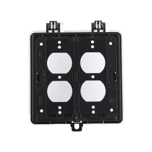 Conversions Technology Dual Gang Weatherproof Receptacle Outlet Cover