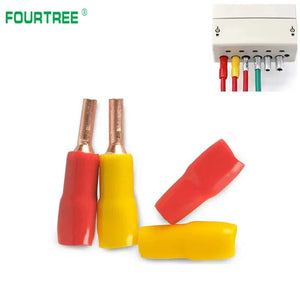 Conversions Tech Electric Meter Box Pin Terminal Copper-Aluminum Wire Cable Lugs Bare Connector GTLA-10/16/25/35/50mm2 With Insulation Sheath