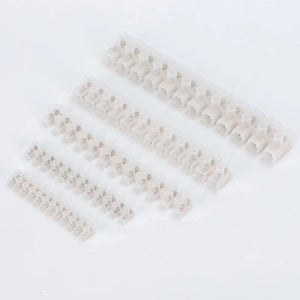 Conversions Tech Electrical Screw Terminal Block Strip Fix Insulated Barrier Strip Wire Connector Cable Contact Diy Electronic Electric Connector