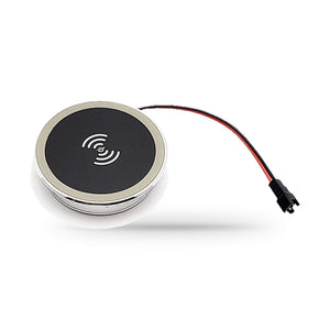 Conversions Tech Embedded Power Embedded Wireless Charger 10 W, Flush Mount, Black | Qi, 12 V Input | 0165-102