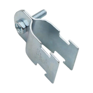 Conversions Technology EMT & Rigid Strut Clamp Assembled with Bolt & Nut Electro-Galvanized 3"