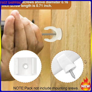 Conversions Tech Especial PEX Clips Pipe Clamp, 100Pcs 1/2 Inch Pipe Clamp For PVC Water Pipes And Tubing Hoses, Plastic U-Shaped Pipe Clamp Tool