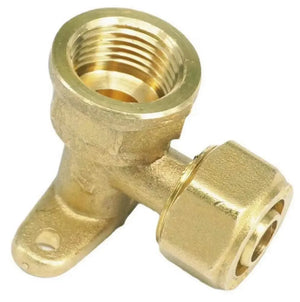 Conversions Tech 12x16mm / Other / CHINA Fit Pex-AL-Pex Tube O.D 16mm/20mm -1/2" BSP Female Elbow Brass Pipe Fitting For Solar Water Heater