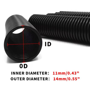 Conversions Tech Fyx-14 Professional Factory Spiral Tube Conduit Pipe Hdpe Split Flexible Pe Corrugated