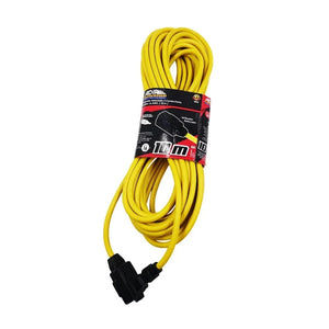 Conversions Tech [GD] 10 meter yellow reinforced electrical extension cord with 3 contacts / 5806