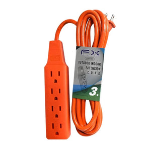 Conversions Tech [GDL] 3-meter power extension cord with 4-socket power strip / cha-483