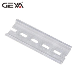 Conversions Tech GEYA Guide Rail Aluminum Universal Type 35mm Slotted DIN Rail Long 10cm 20cm 30cm Thickness 1mm