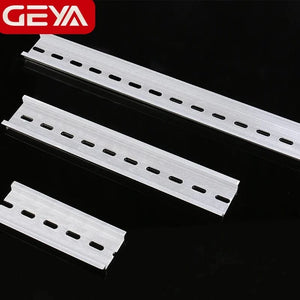Conversions Tech 20cm GEYA Guide Rail Aluminum Universal Type 35mm Slotted DIN Rail Long 10cm 20cm 30cm Thickness 1mm