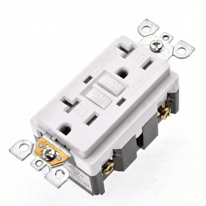 Conversions Tech GFCI Outlet 20 Amp Wall Outlets Duplex Outlet Receptacle with LED Indicator,Self-Test,Weather Resistant,(TR) Tamper Resistant