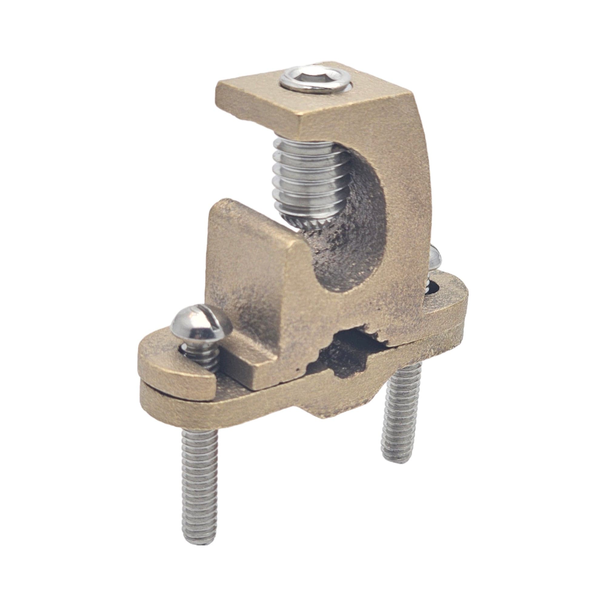 Redar Pipe Bronze Ground Clamp 8 AWG-4/0 AWG 1/2-1