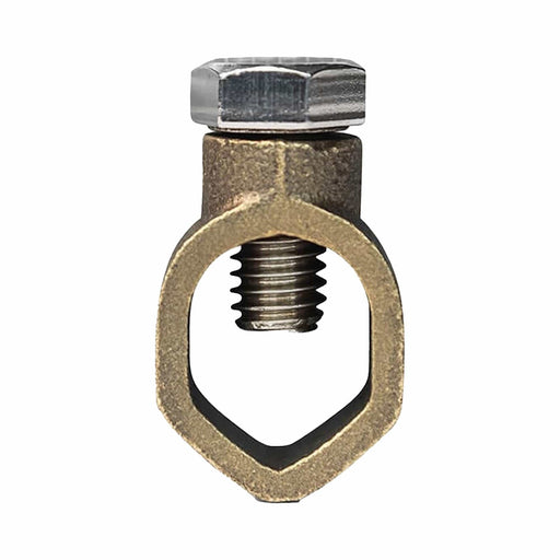 Conversions Technology Electrical Ground Rod Clamp 1/0 AWG to 10 AWG - 1/2 to 5/8" Stud Size