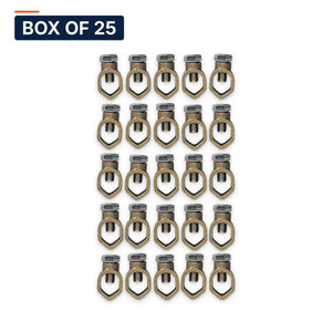 Conversions Tech Electrical Box of 25 ($2.68 ea) Ground Rod Clamp 1/0 AWG to 10 AWG - 1/2 to 5/8" Stud Size
