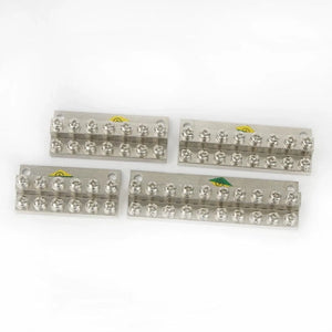 Conversions Tech Grounding Copper Billet JDG High Current Terminal Double Layer Copper Bar Distribution Box Ground Wire Conductive Block Type a Pure Copper