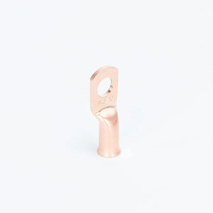 Conversions Tech COPPER Heavy Duty 6 AWG Copper Battery Lugs 5/16 Crimp Terminals with Ring Connectors Automotive Truck Electrical Cable Ends