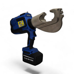 Conversions Technology High-Capacity 12-Ton Hydraulic Crimper for Compression Lugs