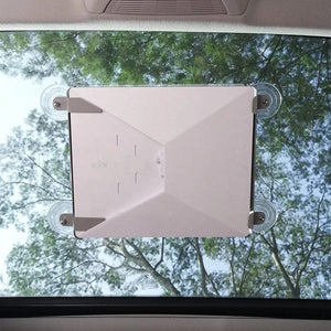 Conversions Tech White High Quality Starlink Mini Suction Cup Mounting Kit for Car Sunroof Windows of RV Vehicle and Boat Starlink Mini Car Mount