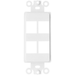 Conversions Tech Keystone Insert for Decorator Plates |  Keystone 4