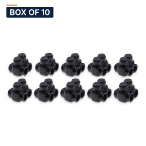 Conversions Tech Electrical Box of 10 ($8.70 ea) Insulated Multi-Tap Connector 2-Port 2–14 AWG Dual-Side Entry | 97115 Equivalent