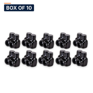 Conversions Tech Electrical Box of 10 ($13.99 ea) Insulated Multi-Tap Connector 2-Port 6 AWG–350 MCM Single-Side Entry | Polaris IT-350 Equivalent