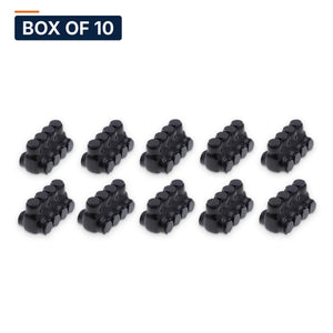 Conversions Tech Electrical Box of 10 ($10.39 ea) Insulated Multi-Tap Connector 4-Port 2–14 AWG Dual-Side Entry | Dual-Rated AL9CU