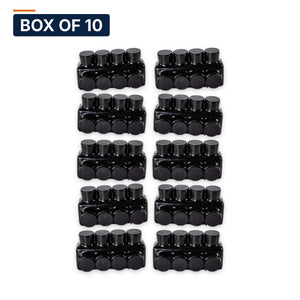Conversions Tech Electrical Box of 10 ($13.29 ea) Insulated Multi-Tap Connector 4-Port 3/0–6 AWG Dual-Side Entry | Polaris IPLD3/0-4 Equivalent