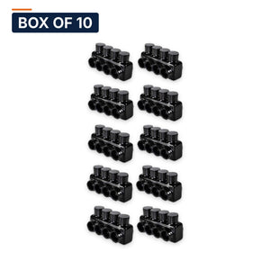 Conversions Tech Electrical Box of 10 ($13.39 ea) Insulated Multi-Tap Connector 4-Port 3/0–6 AWG Single-Side Entry | Polaris IPL3/0-4 Equivalent