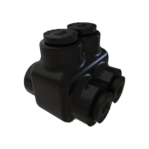 conversions Tech Electrical Insulated Tap Connectors 2 port dual-side Entry 1/0 AWG - 14 AWG