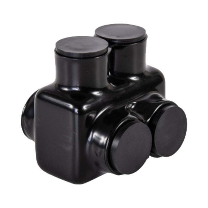 conversions Technology Electrical Insulated Tap Connectors 2 port dual-side Entry  6 AWG - 2/0 AWG