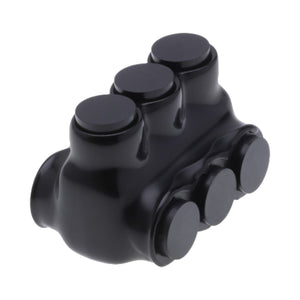 conversions Tech Electrical Insulated Tap Connectors 3 port dual-side Entry 1/0 AWG - 14 AWG