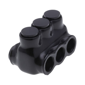 conversions Tech Electrical Insulated Tap Connectors 3 port dual-side Entry 1/0 AWG - 14 AWG
