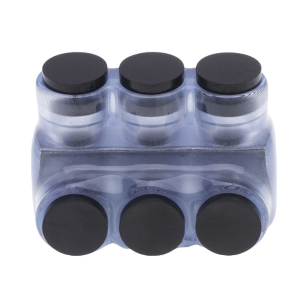 conversions Technology Electrical Insulated Tap Connectors 3 port dual-side Entry 2/0AWG - 6AWG