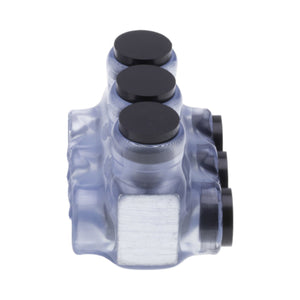 conversions Technology Electrical Insulated Tap Connectors 3 port dual-side Entry 2/0AWG - 6AWG