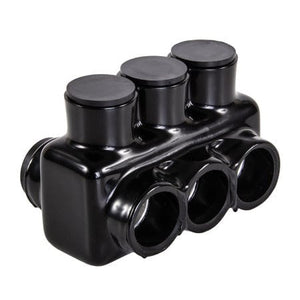 Conversions Technology Insulated Tap Connectors 3 port Dual-side Entry 3/0 AWG - 6 AWG