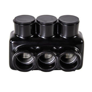 Conversions Technology Insulated Tap Connectors 3 port Dual-side Entry 3/0 AWG - 6 AWG