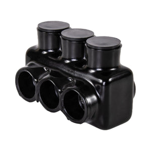 conversions Tech Electrical Insulated Tap Connectors 3 port dual-side Entry 4 AWG - 500 MCM