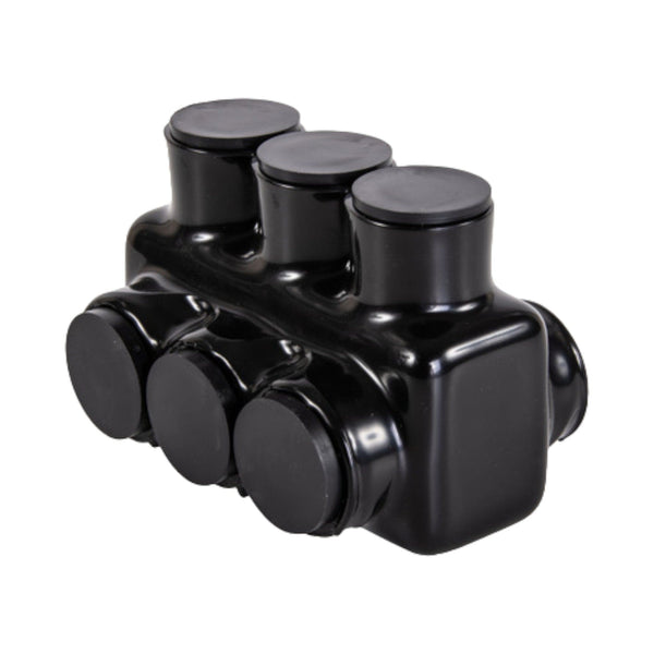 conversions Tech Electrical Insulated Tap Connectors 3 port dual-side Entry 4 AWG - 600 MCM