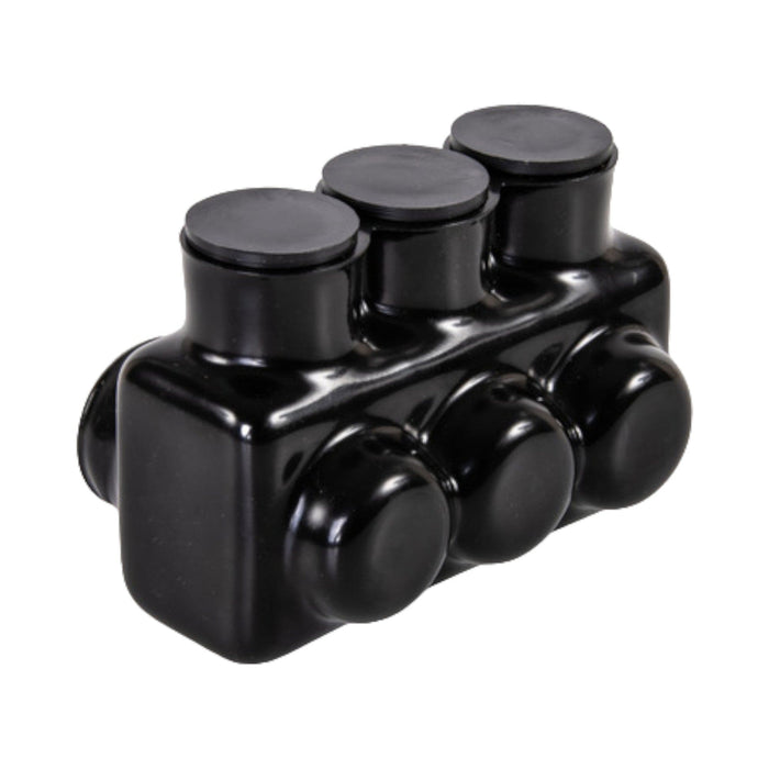 conversions Technology Electrical Insulated Tap Connectors 3 port dual-side Entry 6 AWG - 250 MCM