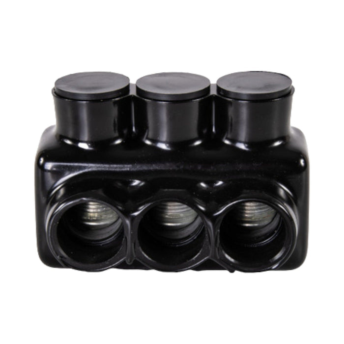 conversions Technology Electrical Insulated Tap Connectors 3 port dual-side Entry 6 AWG - 250 MCM