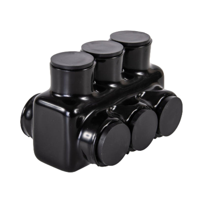 conversions Technology Electrical Insulated Tap Connectors 3 port dual-side Entry 6 AWG - 3/0 AWG