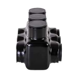conversions Technology Electrical Insulated Tap Connectors 3 port dual-side Entry 6 AWG - 3/0 AWG